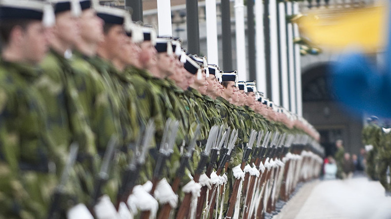 Sweden brings back military conscription for men & women 