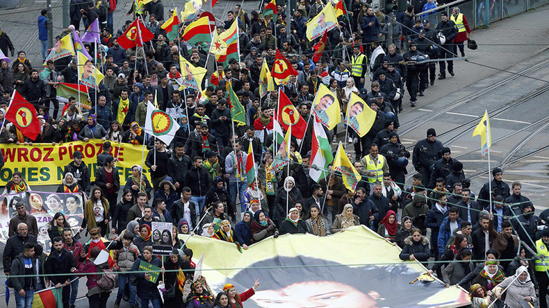 Thousands Of Kurds Protest Erdogan, Turkish Referendum In Germany’s ...