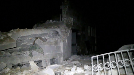 Pentagon’s claim Syria mosque untouched by US airstrike challenged by devastation footage