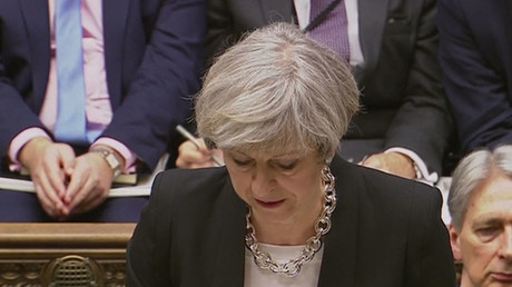 Theresa May tells Parliament terrorist attacker was UK national known to MI5