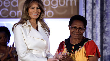’Time for empowering women... is now’: Melania Trump honors international activists