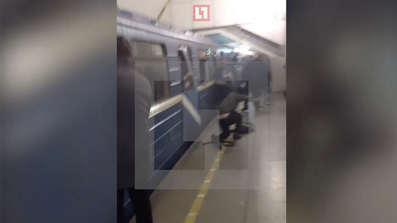 Scenes of panic as people try to escape carnage seconds after St. Petersburg blast (GRAPHIC VIDEO)