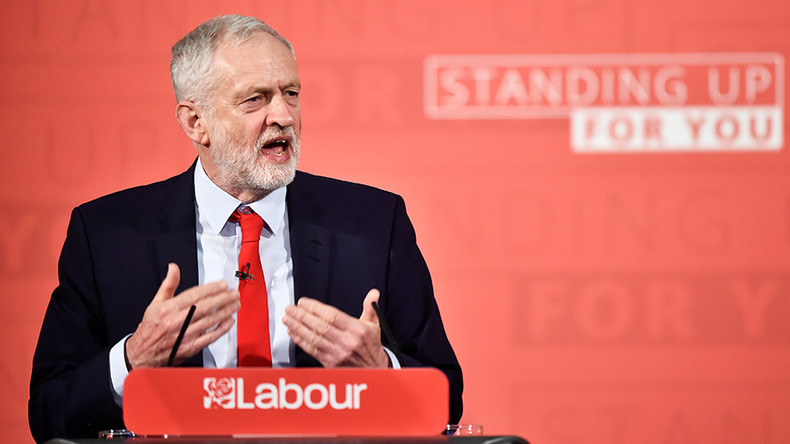 Leadership at last? Corbyn attacks ‘rigged system’ in 1st election campaign speech