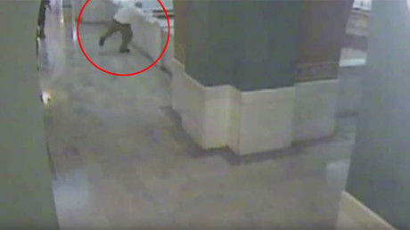 Man on trial for child rape & triple murder jumps to death from courthouse balcony