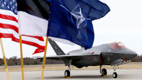 US F-35 fighters arrive in Estonia amid NATO buildup