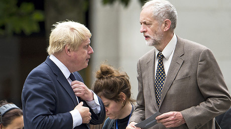 Boris Johnson calls Jeremy Corbyn a ‘mutton-headed mugwump’
