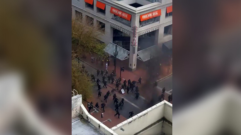Violence, arrests mark May Day protest in Portland, as police cancel permit over 'anarchists'