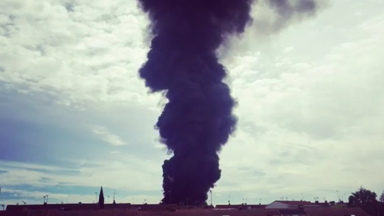 Explosions at hazardous waste plant in Spain leave 15 injured (VIDEOS)