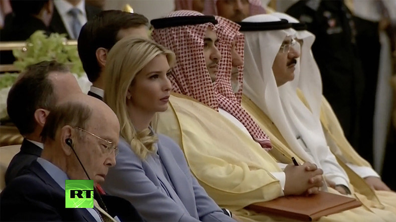 Trump’s Saudi speech puts commerce secretary to sleep (VIDEO)