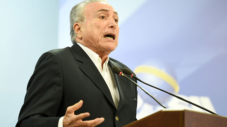 Beef with Temer: ‘Brazilian President's supporters jumping ship, his days are numbered’