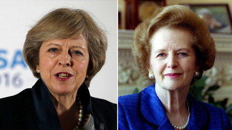 ‘Milk snatcher’ returns? May accused of channeling Thatcher with plan to scrap free school lunches