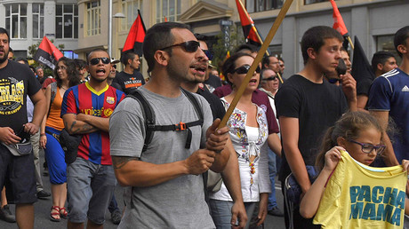 Thousands march against government austerity policies in Madrid (PHOTOS, VIDEOS)