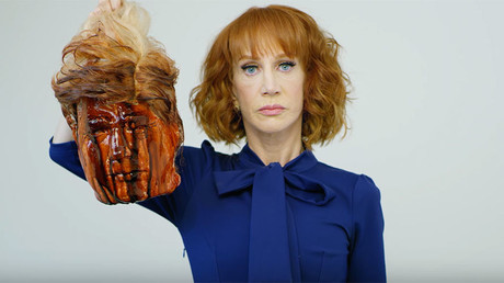 Comedian Kathy Griffin apologizes amid backlash over bloody Trump beheading photo