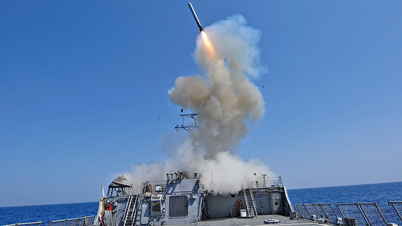 US warship strikes ISIS from eastern Mediterranean - Navy