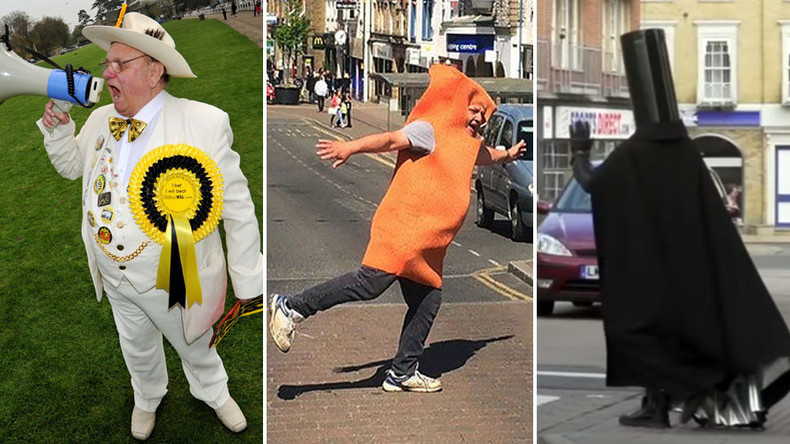 Monsters, fish fingers & space lords: 5 of the weirdest candidates standing in UK general election