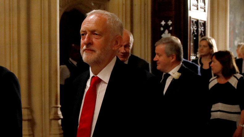 Corbyn attacks ‘government without a majority’ for ‘thin gruel’ Queen’s Speech