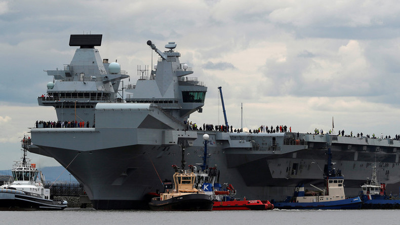 HMS Queen Elizabeth aircraft carrier runs on Windows XP, vulnerable to cyberattack