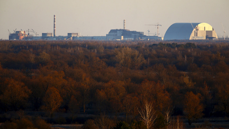 Forest fire rages in Chernobyl exclusion zone