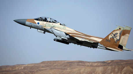 Israeli warplanes target 2 Syrian tanks over spillover cross-border fire (VIDEO)