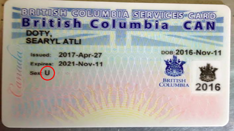 Canada issues ‘unknown’ health card to gender neutral baby