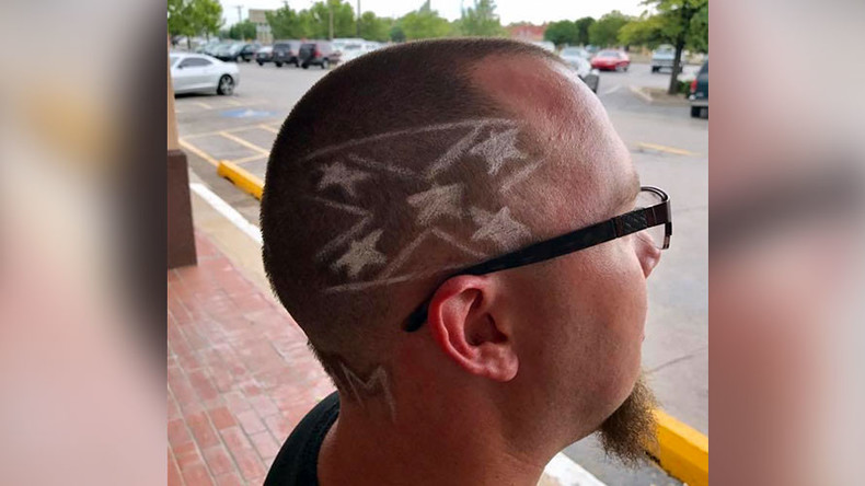 Black barber cuts Confederate flag into white man’s hair in Oklahoma