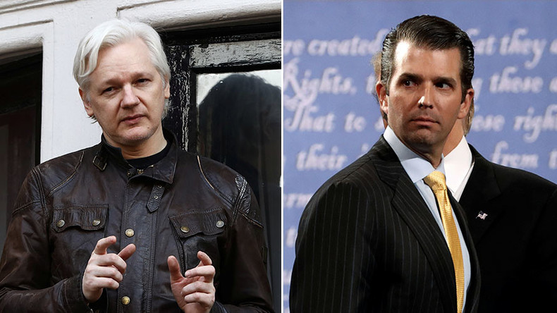 Assange: I urged Trump Jr to release emails on Russian lawyer before NYT story