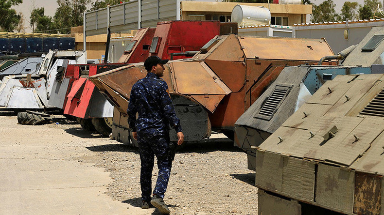 ‘Mad Max’ Jihad: Seized ISIS combat vehicles go on exhibit in Mosul (PHOTOS)