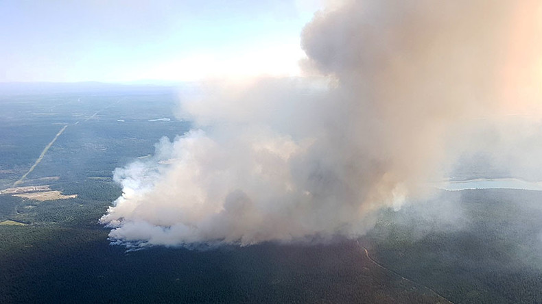 Catastrophic Canada wildfires captured by drone (VIDEOS, PHOTOS)