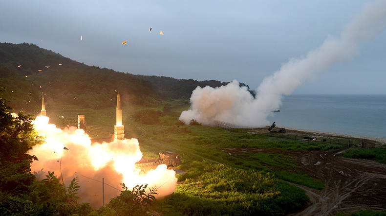South Korea & US missiles launched in response to North Korea test (VIDEO)