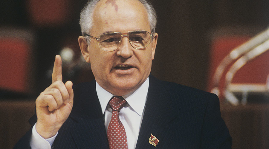 Mikhail Gorbachev speaks at the 28th Congress of the Communist Party of the Soviet Union in July 1990 © Sergey Guneev © Sputnik