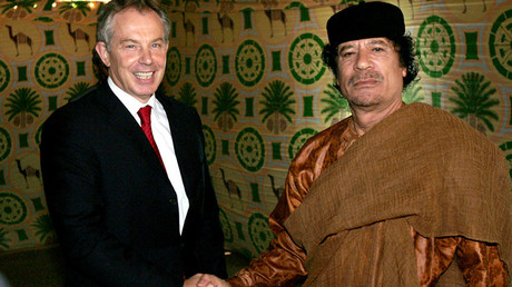 Cozy relationship between Blair govt & Gaddafi regime uncovered in secret files