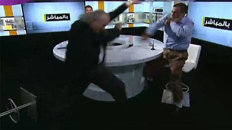 ISIS beheading slight sparks brawl on live TV (VIDEO)