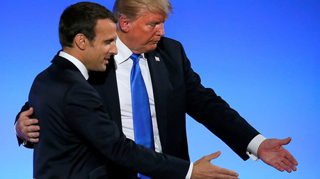 Forgive & forget? Trump tells Macron friendship with Paris ‘unbreakable’