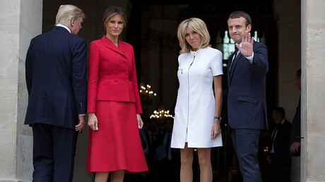‘Queen of France’: Critics out in force as Brigitte Macron flouts presidential protocol