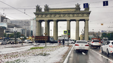 ‘Arctic invasion’: Huge winter storm, freezing rain wreaks havoc in Moscow (PHOTOS)