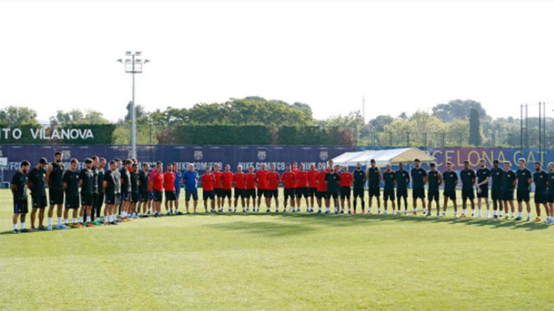 FC Barcelona lead tributes to dead & injured in terrorist attack