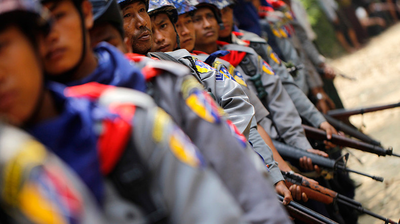 At least 5 police killed after Muslim insurgents storm 24 police posts & army base in Myanmar