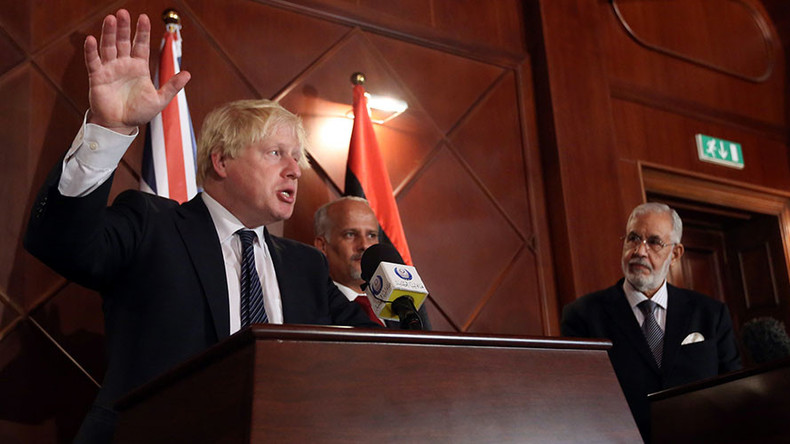 Boris Johnson’s ‘advice’ for Libya – don’t jump the gun on elections like Theresa May did 