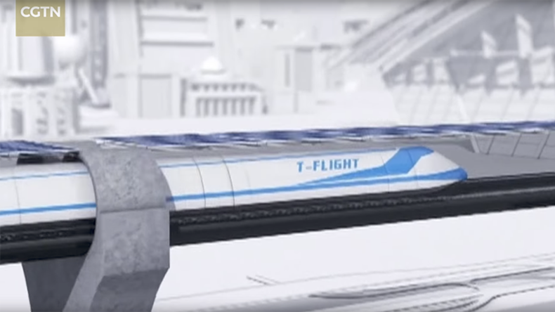 Hyperloop 2.0? Chinese company proposes 4,000kph ‘flying train’