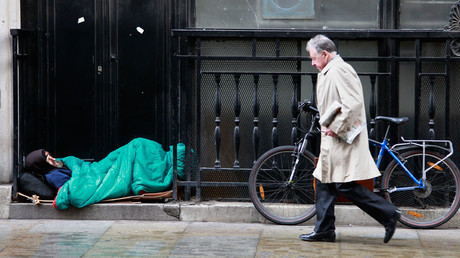 Homelessness in Britain to rise 76% over next decade, charity warns