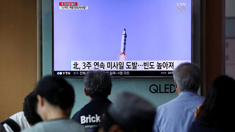 North Korea fires missile through Japan’s airspace