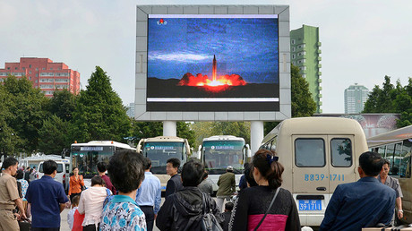 North Korea releases footage of missile launched over Japan (VIDEO)