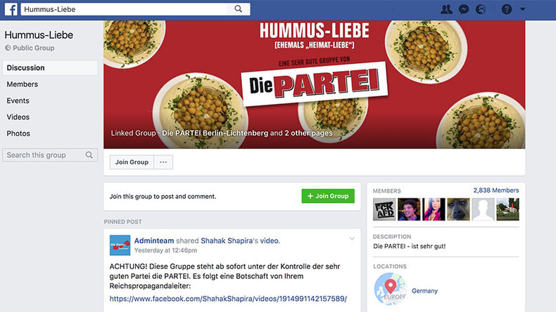 Sharia v Shakira: German satirical political party trolls right-wing AfD on Facebook