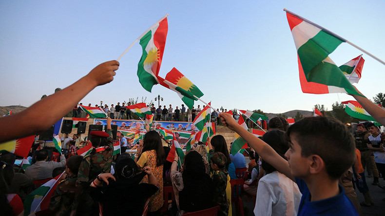 Baghdad says it won’t tolerate ‘2nd Israel’ as 1,000s of Iraqi Kurds hold independence rally