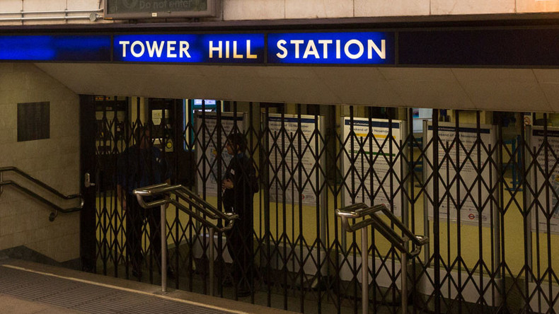 Mobile phone charger ignites on London Underground train, forces Tower Hill evacuation