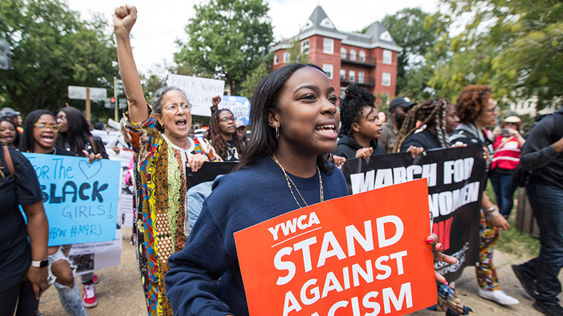 Racial & social justice marchers flood streets of Washington DC (PHOTOS ...