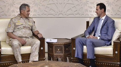 Russian Defense Minister met Assad in Damascus, discussed military operations in Syria