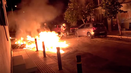 Antifa building torched in Thessaloniki, Greece (VIDEOS)