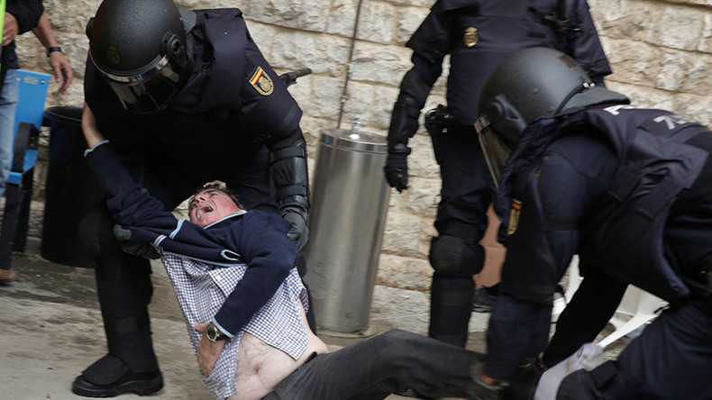 Spanish FM says police actions in Catalonia ‘proportionate,’ injury toll passes 840
