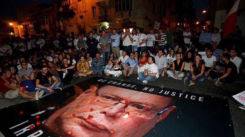 Thousands take to streets in Malta to demand justice for slain anti-corruption journalist (PHOTOS)